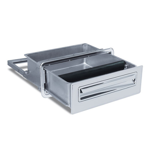 Priolinox uitkloplade RVS inbouw