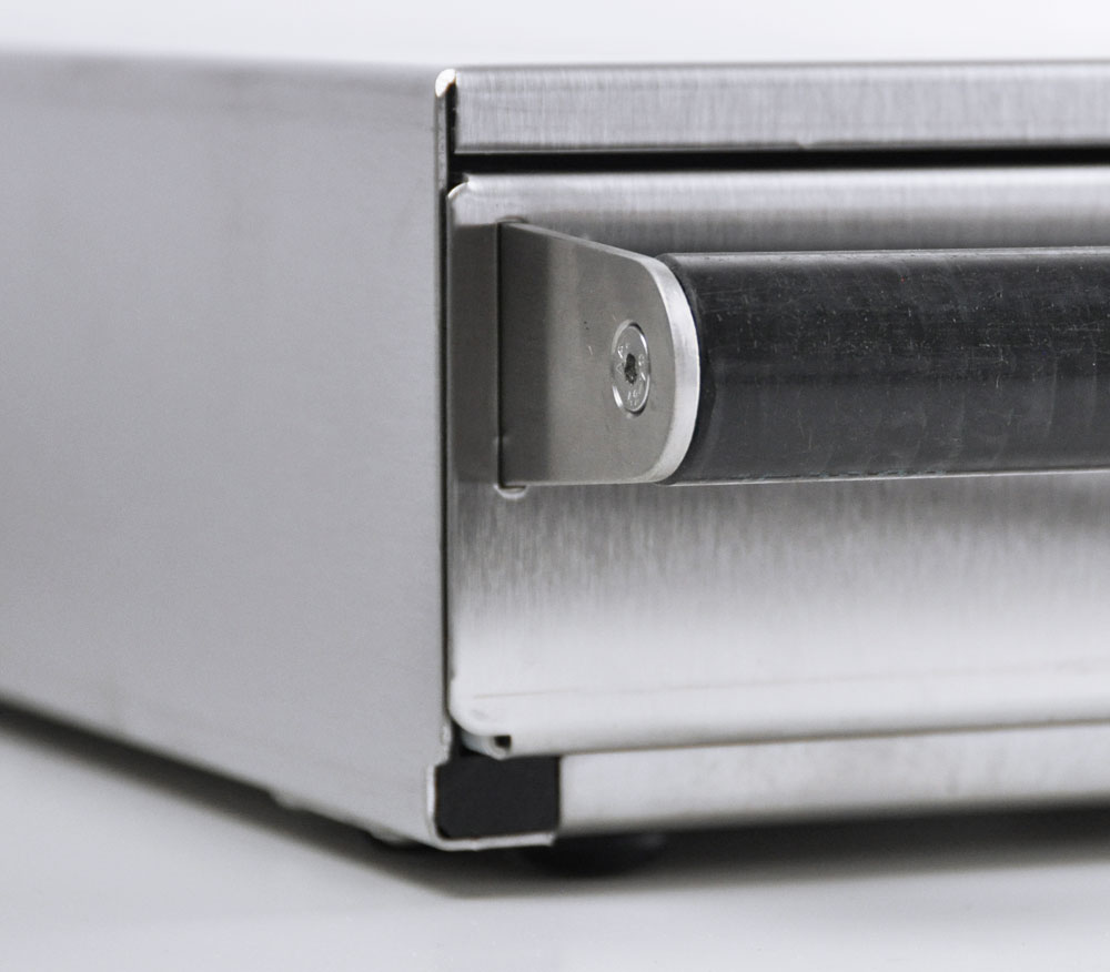 Uitkloplade RVS 'Grounds Control' [280 x 370 x 100 mm]