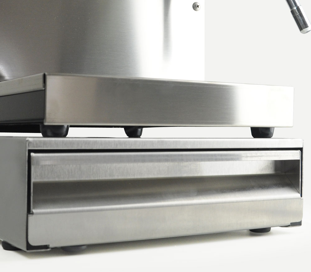 Uitkloplade RVS 'Grounds Breaker XL' [280 x 370 x 85 mm]