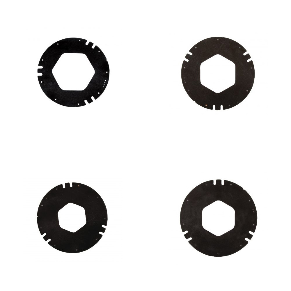 Bekerdispenser L 'EZ-fit' membraan set zwart