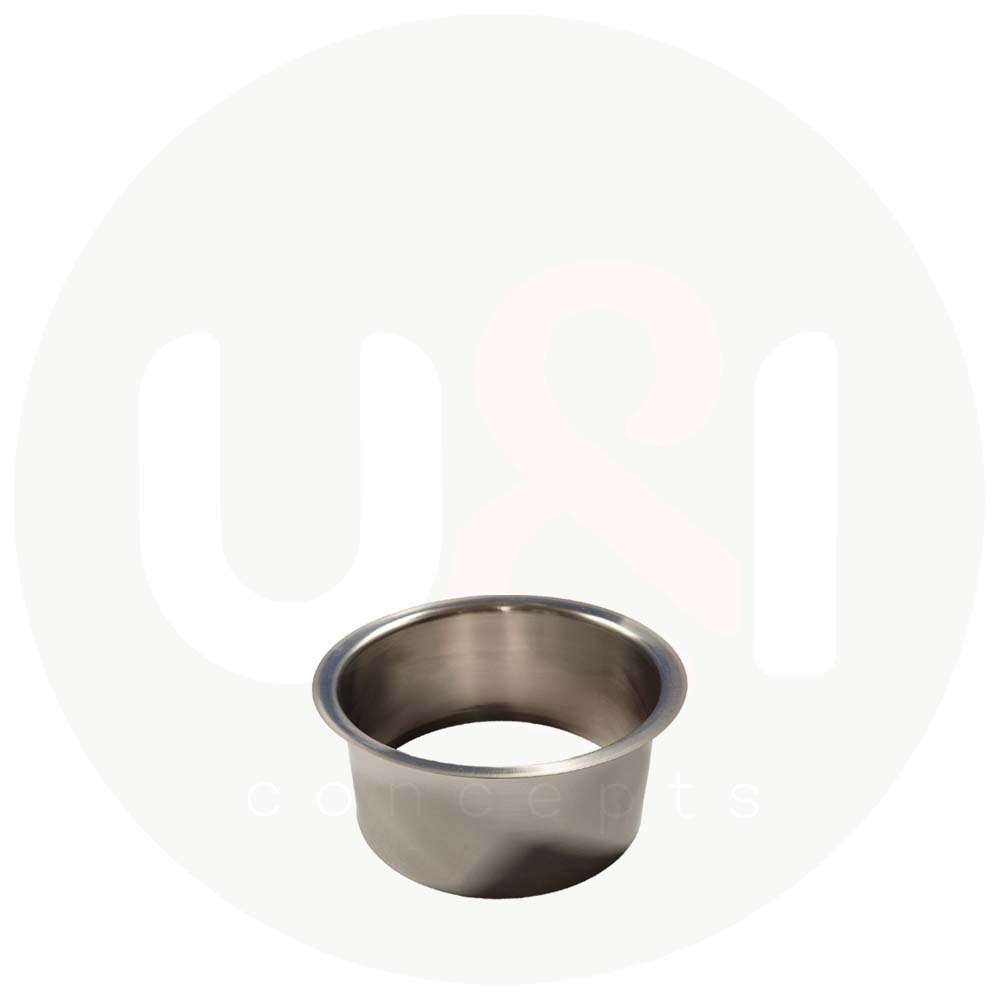 Afvaldoorvoer mat RVS [6 maten]