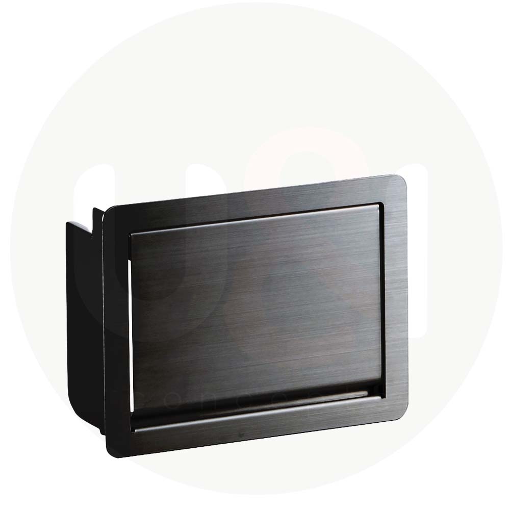 Afvalklep soft-close [2 maten] AZ-GD zwart