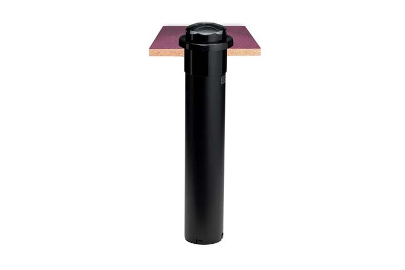 Dekseldispenser inbouw kunststof