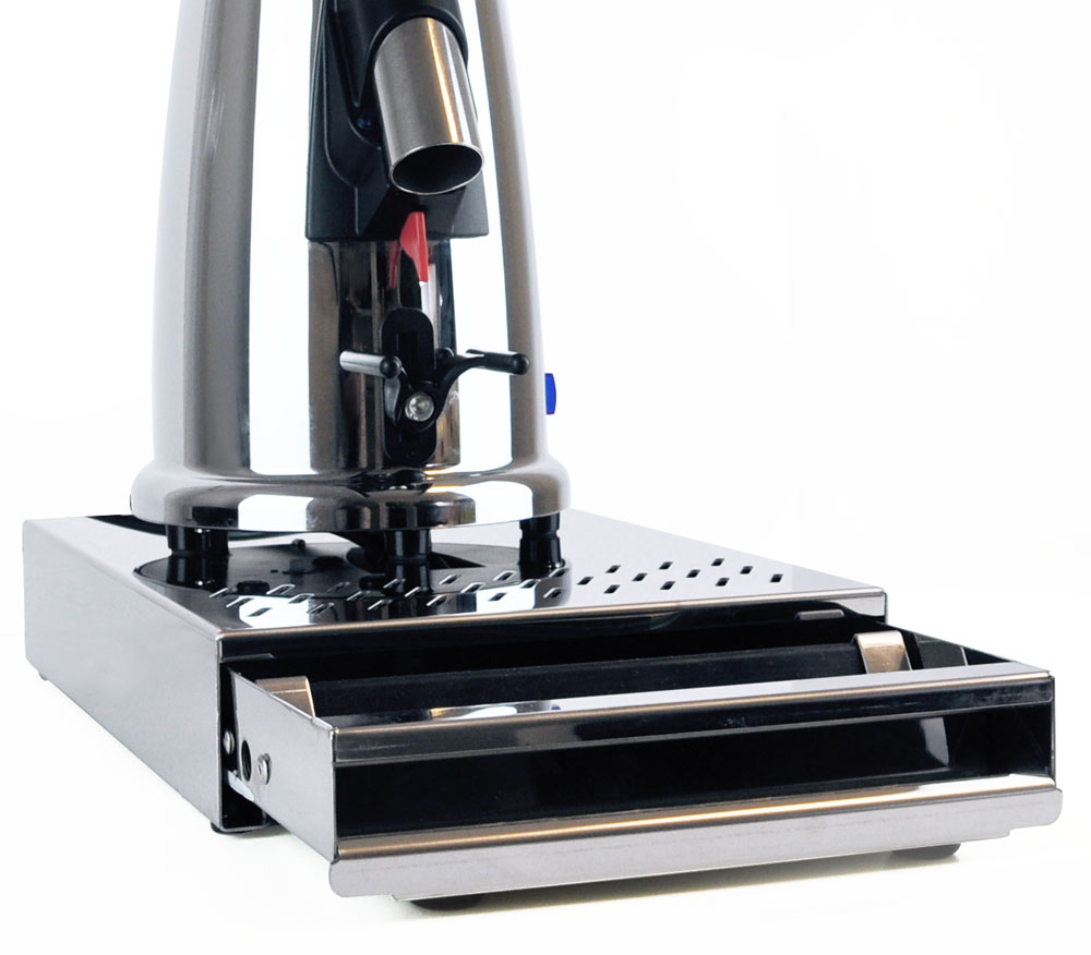 Uitkloplade RVS 'Grounds Cub' [200 x 300 x 55 mm]