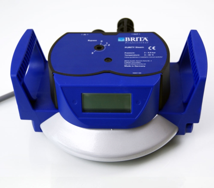 BRITA Purity 1200 Steam drukbehuizingsdeksel met MAE-display