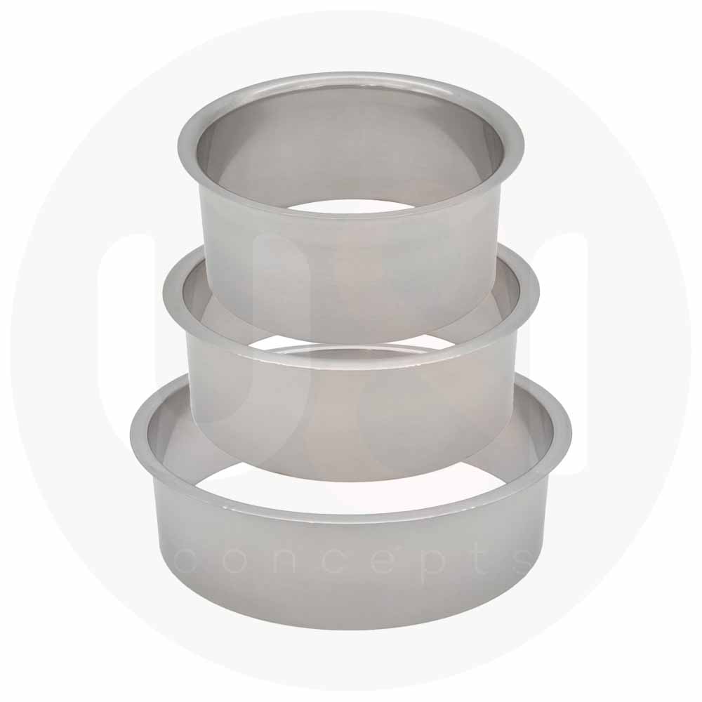 Afvaldoorvoer RVS [4 maten]