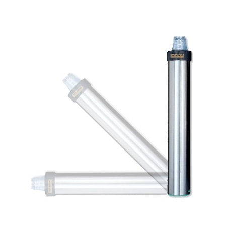 Uitverkoop: bekerdispenser M 'Lift' wandmontage RVS